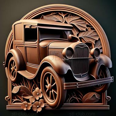 3D model Ford Model A 1927 (STL)